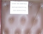 Bureau du Chef de service départemental des domaines